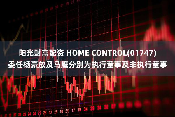 阳光财富配资 HOME CONTROL(01747)委任杨豪放及马鹰分别为执行董事及非执行董事